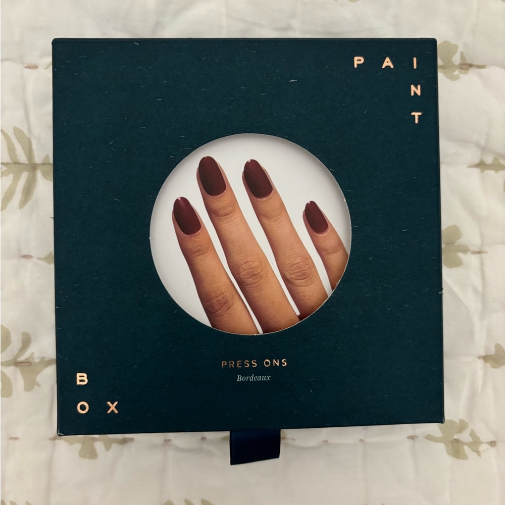PAINT BOX press on nails: Bordeaux NWOT